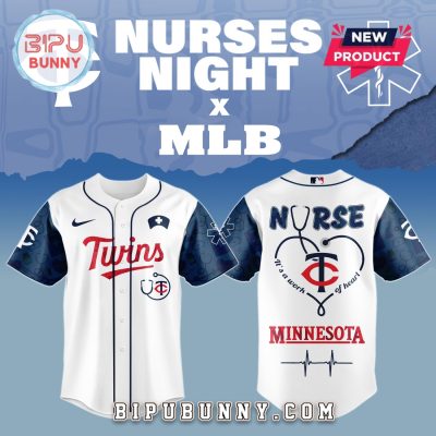 Minnesota Twins MLB Nurses Game Night Baseball Jersey