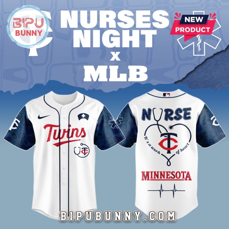 Minnesota Twins MLB Nurses Game Night Baseball Jersey