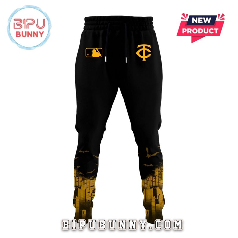 Minnesota Twins MLB x Batman Game Night Hoodie And Pants