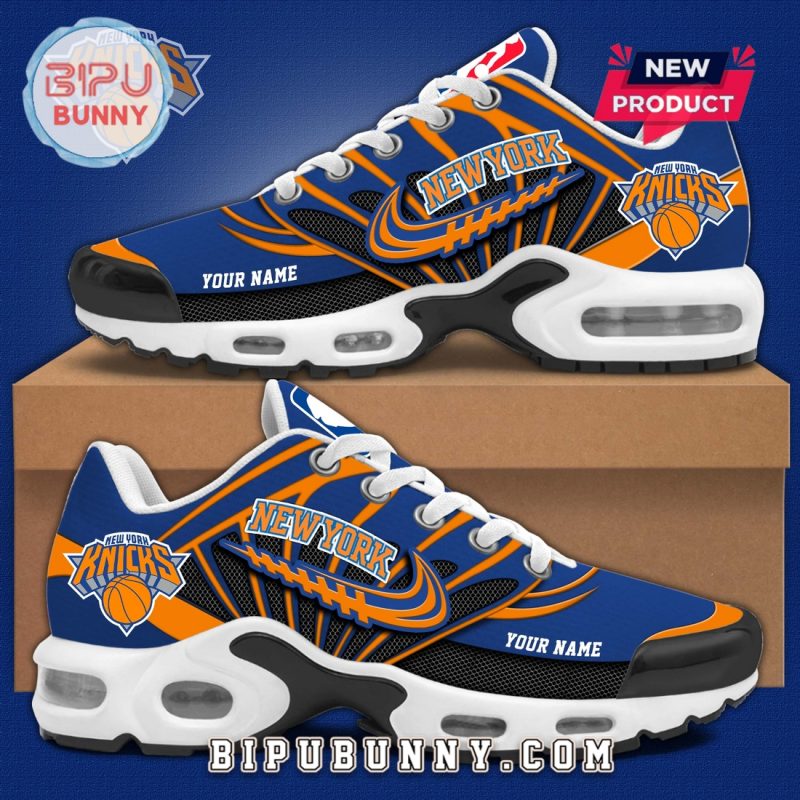 New York Knicks NBA 2025 Custom Air Max Plus Sneakers