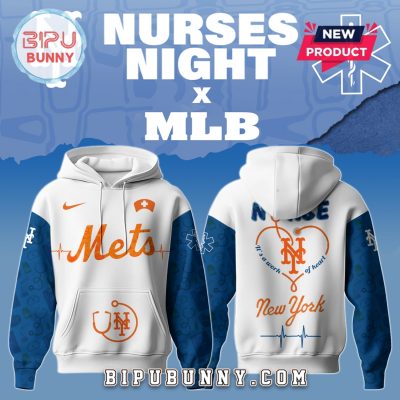 New York Mets MLB Nurses Game Hoodie And Pants