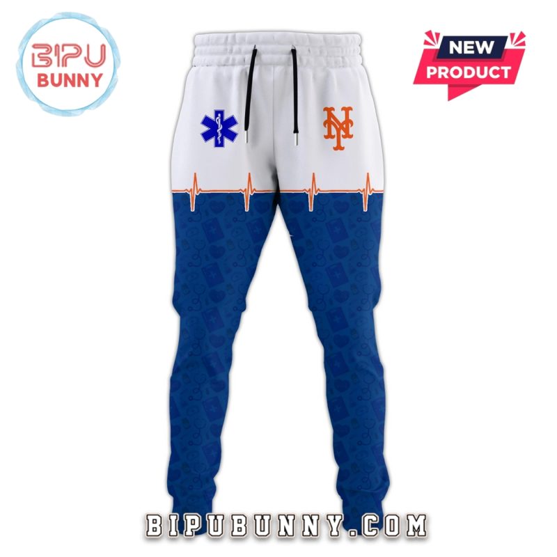 New York Mets MLB Nurses Game Hoodie And Pants