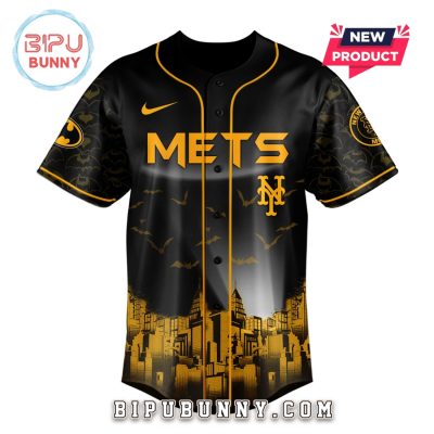 New York Mets MLB x Batman Game Night Baseball Jersey
