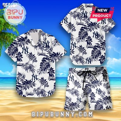 New York Yankees Beach Outfit Hawaiian Shirt