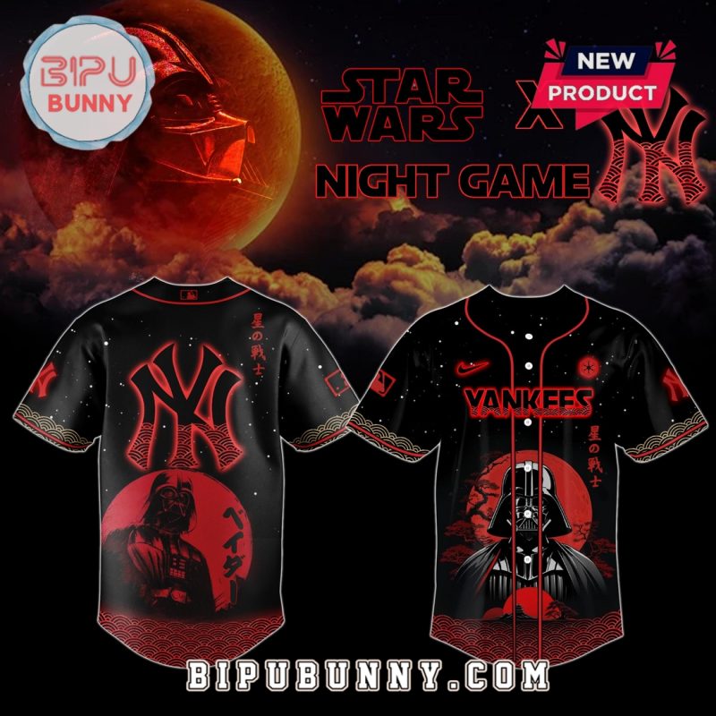 New York Yankees x Star Wars Night Game Baseball Jersey