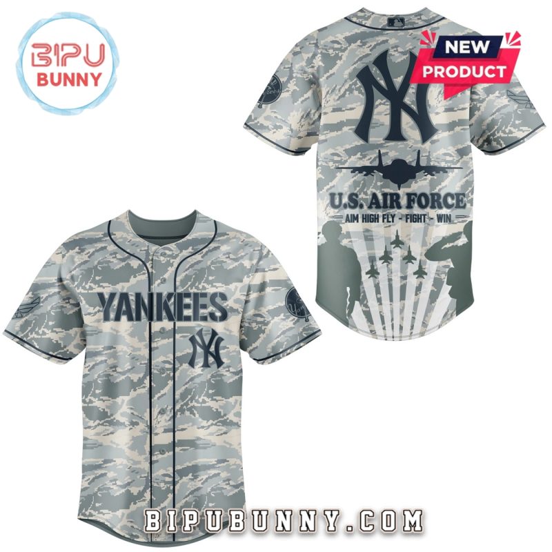 New York Yankees x Veteran Air Force 2025 Baseball Jersey