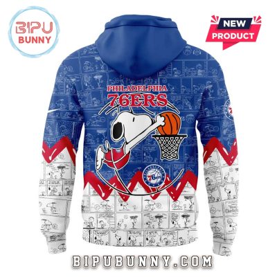 Philadelphia 76ers Anniversary of Peanuts Hoodie And Pants
