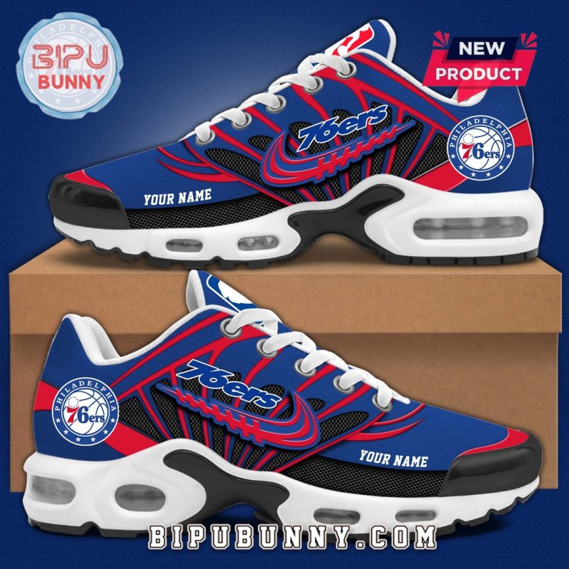 Philadelphia 76ers NBA 2025 Custom Air Max Plus Sneakers