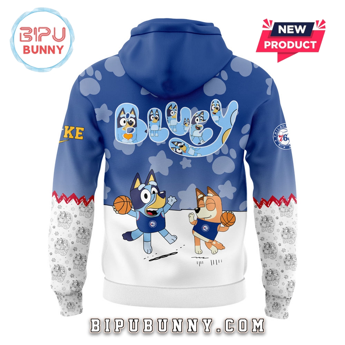 Philadelphia 76ers x Bluey And Bingo Hoodie And Pants Philadelphia 76ers x Bluey And Bingo Hoodie And Pants