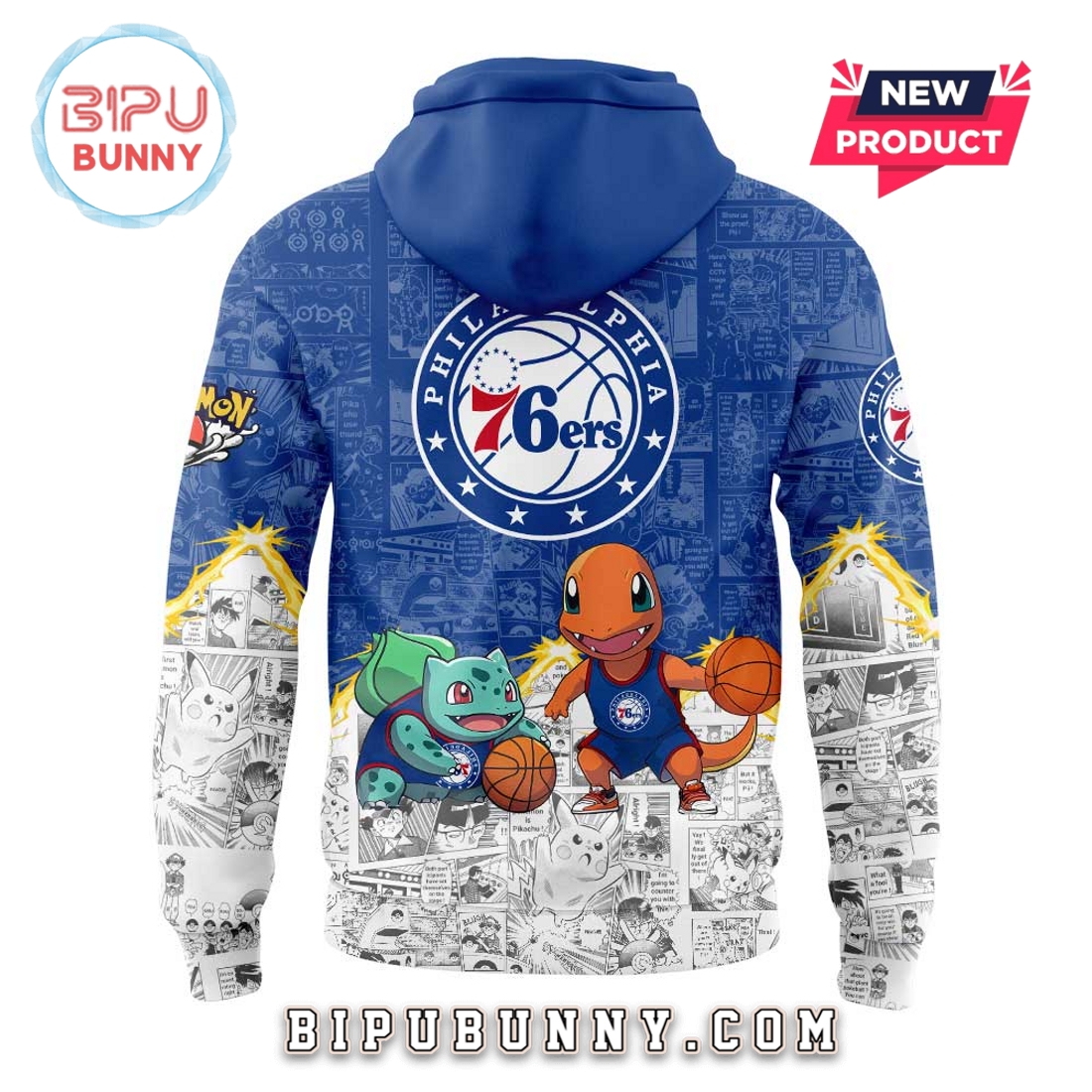 Philadelphia 76ers x Pokémon Hoodie And Pants Philadelphia 76ers x Pokémon Hoodie And Pants
