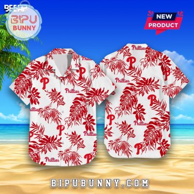 Philadelphia Phillies Beach Outfit Hawaiian Shirt