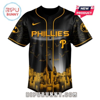 Philadelphia Phillies MLB x Batman Game Night Baseball Jersey