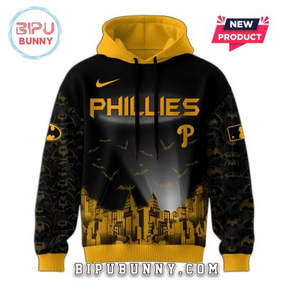 Philadelphia Phillies MLB x Batman Game Night Hoodie And Pants