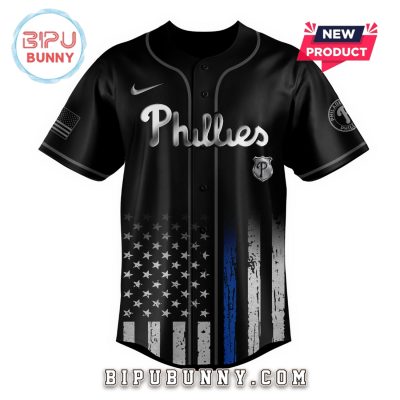 Philadelphia Phillies MLB x Law Enforcement Night Baseball Jersey