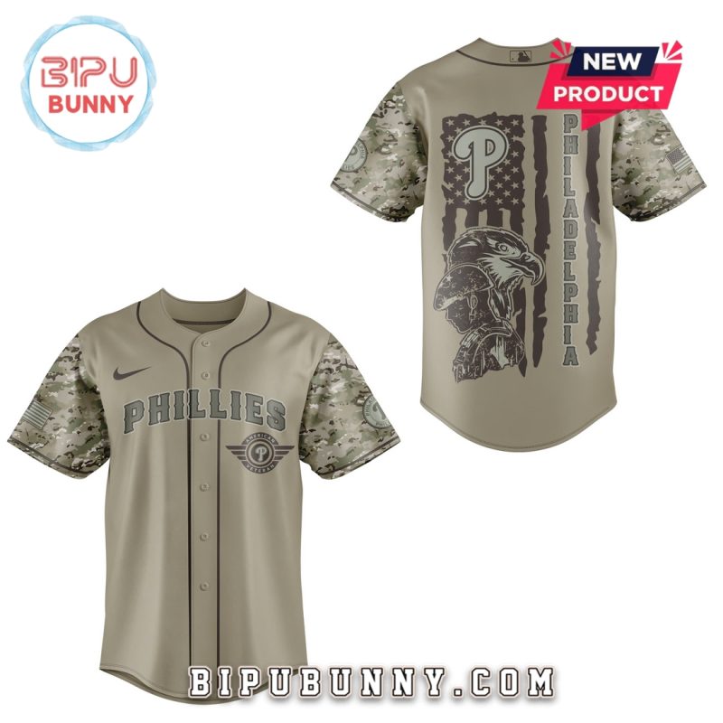 Philadelphia Phillies MLB x Veteran U.S 2025 Baseball Jersey