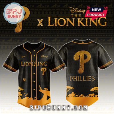 Philadelphia Phillies x The Lion King Exclusive Baseball Jersey