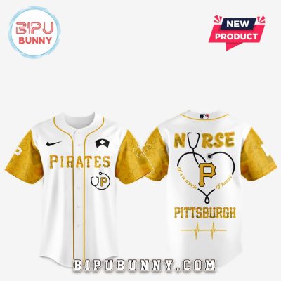 Pittsburgh Pirates MLB Nurses Game Night Baseball Jersey