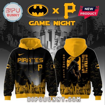 Pittsburgh Pirates MLB x Batman Game Night Hoodie And Pants