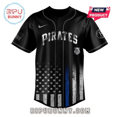 Pittsburgh Pirates MLB x Law Enforcement Night Baseball Jersey