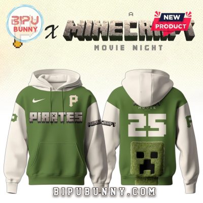 Pittsburgh Pirates MLB x Minecraft Movie Night Hoodie And Pants