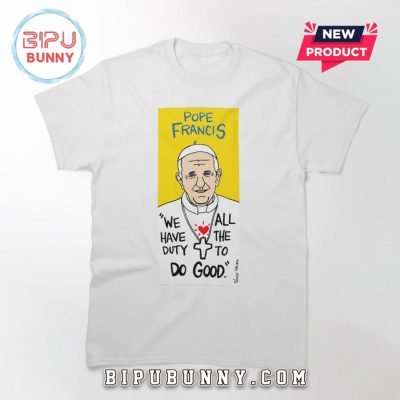 Pope Francis Inspirational Pop Folk T-Shirt