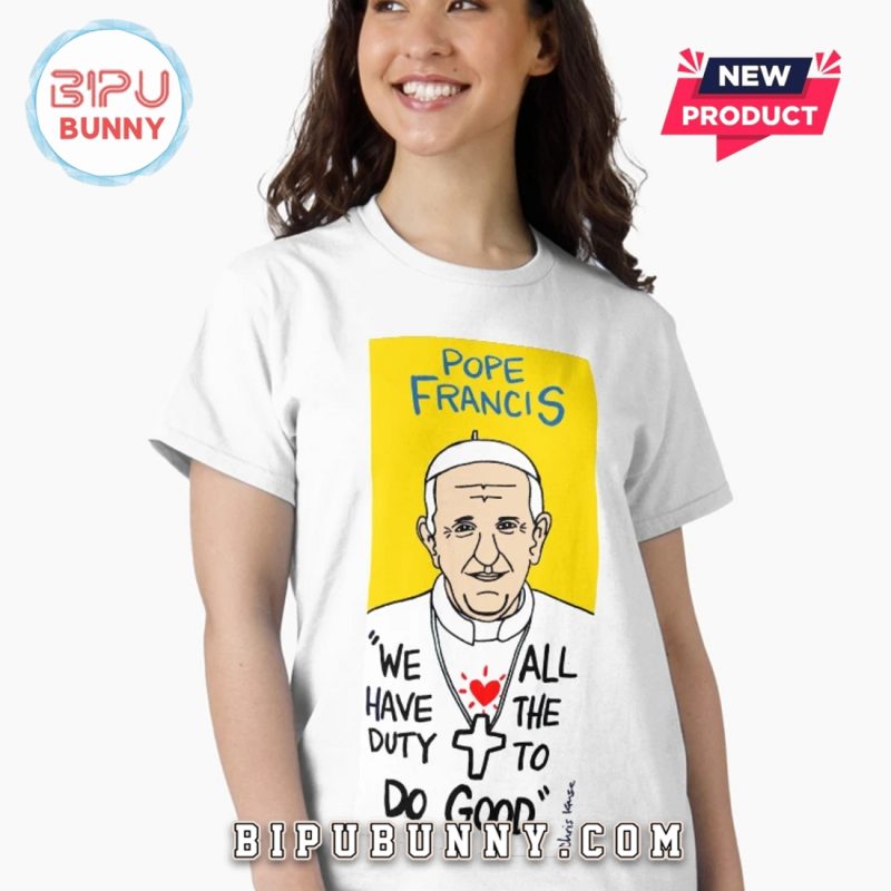 Pope Francis Inspirational Pop Folk T-Shirt