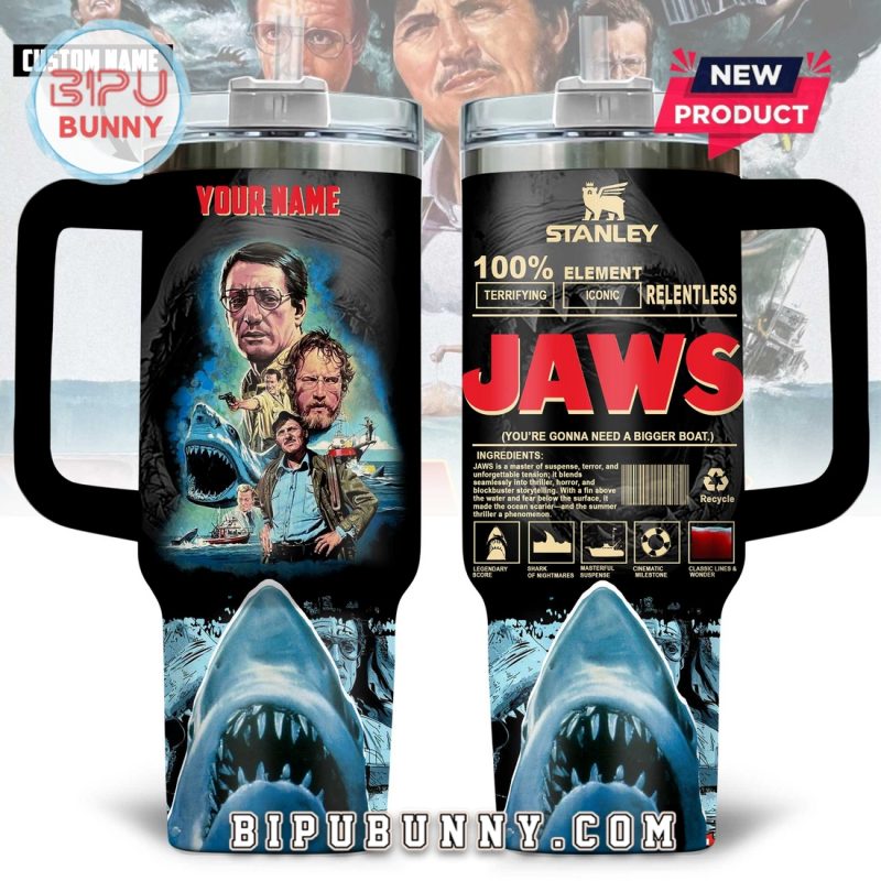 Premium Jaws Stanley Tumbler Cup