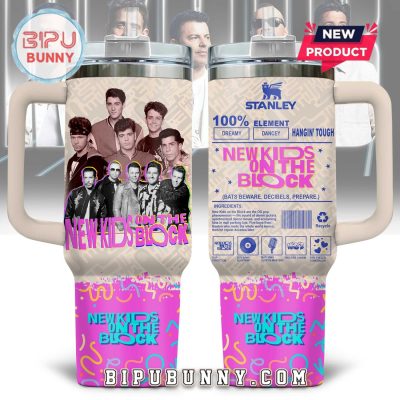 Premium New Kids on the Block Stanley Tumbler Cup Premium New Kids on the Block Stanley Tumbler Cup