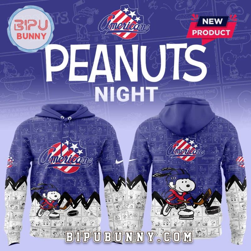 Rochester Americans Anniversary Peanuts Hoodie