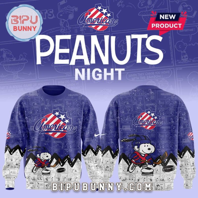 Rochester Americans Anniversary Peanuts Hoodie