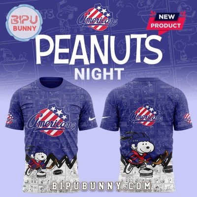 Rochester Americans Anniversary Peanuts Hoodie