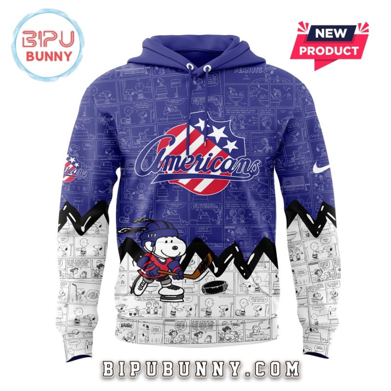 Rochester Americans Anniversary Peanuts Hoodie