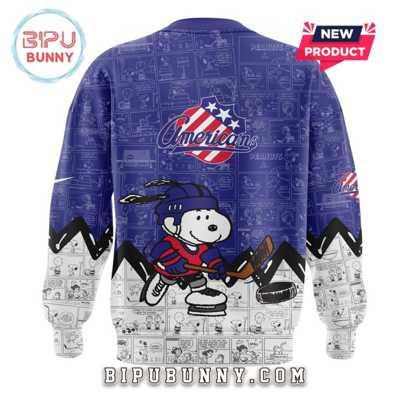 Rochester Americans Anniversary Peanuts Hoodie