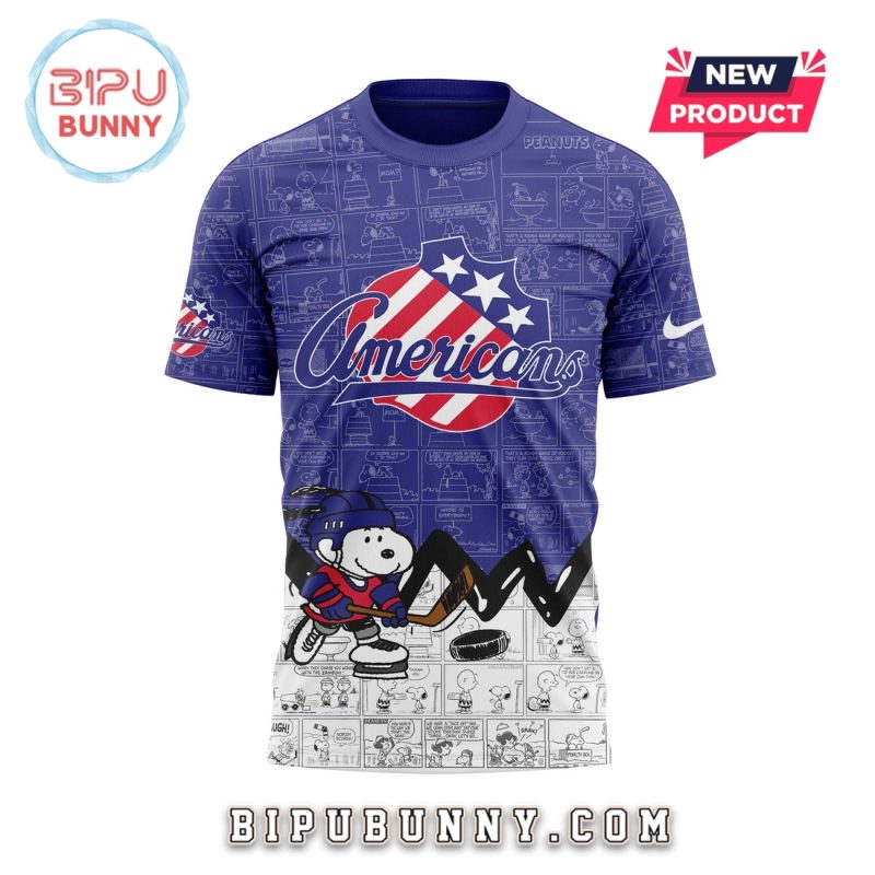 Rochester Americans Anniversary Peanuts Hoodie