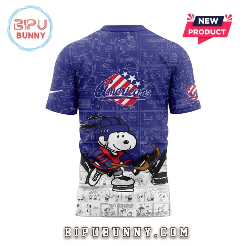 Rochester Americans Anniversary Peanuts Hoodie