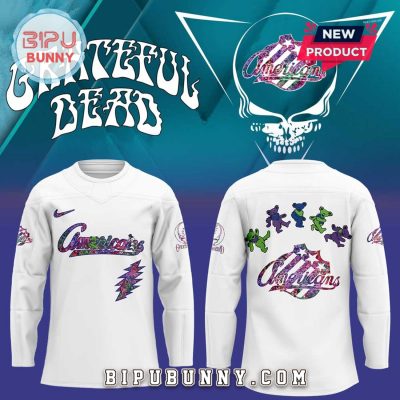 Rochester Americans Grateful Dead Night Hockey Jersey