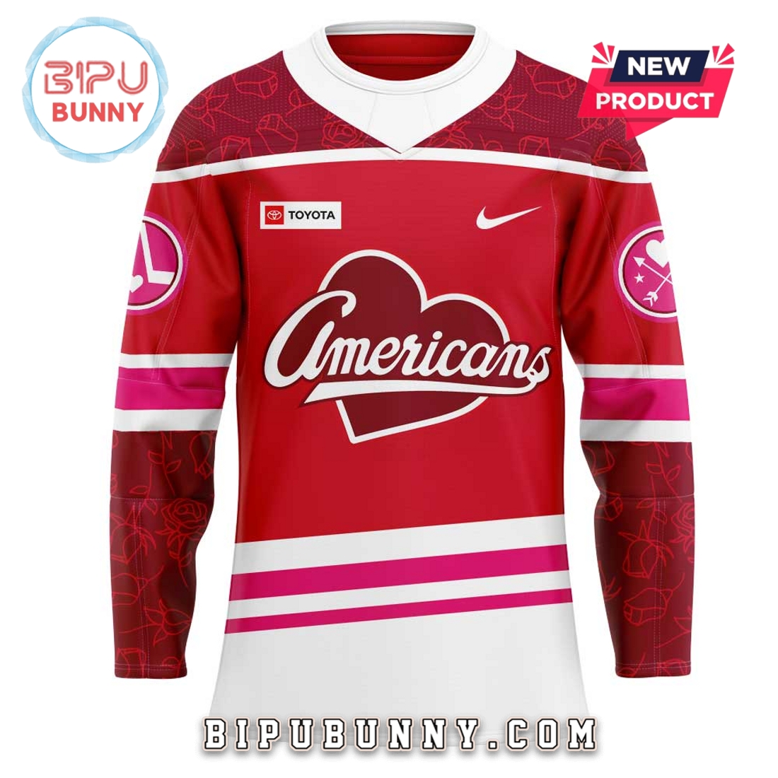 Rochester Americans Threads Hockey Jersey Rochester Americans Threads Hockey Jersey