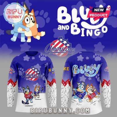 Rochester Americans x Bluey and Bingo Hockey Jersey
