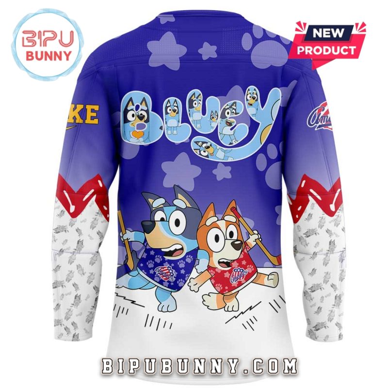 Rochester Americans x Bluey and Bingo Hockey Jersey