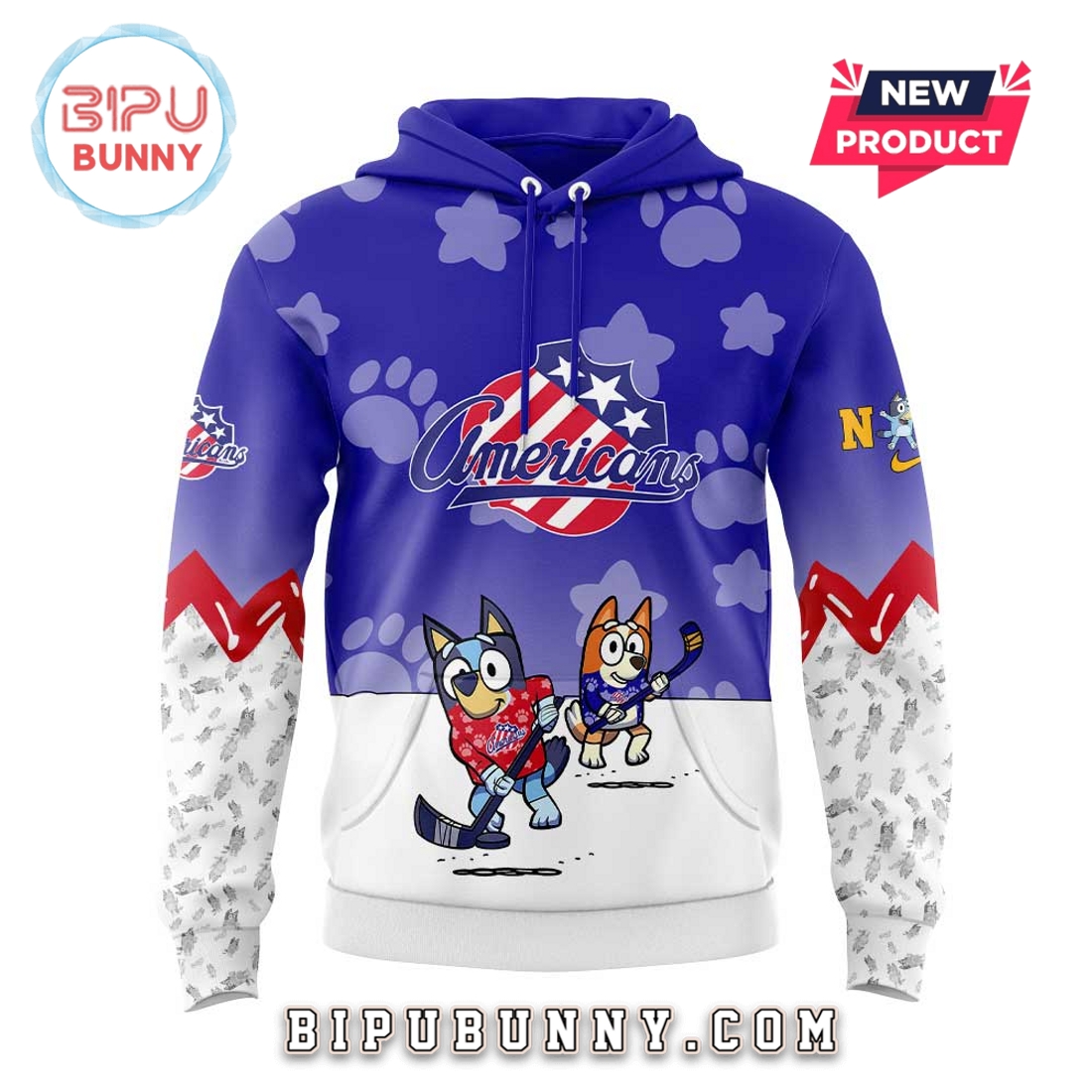 Rochester Americans x Bluey and Bingo Hoodie And Pants Rochester Americans x Bluey and Bingo Hoodie And Pants