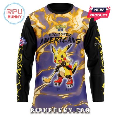 Rochester Americans x Pokémon GO Hockey Jersey