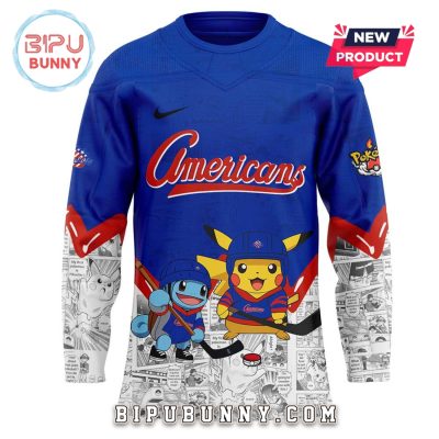 Rochester Americans x Pokémon Hockey Jersey