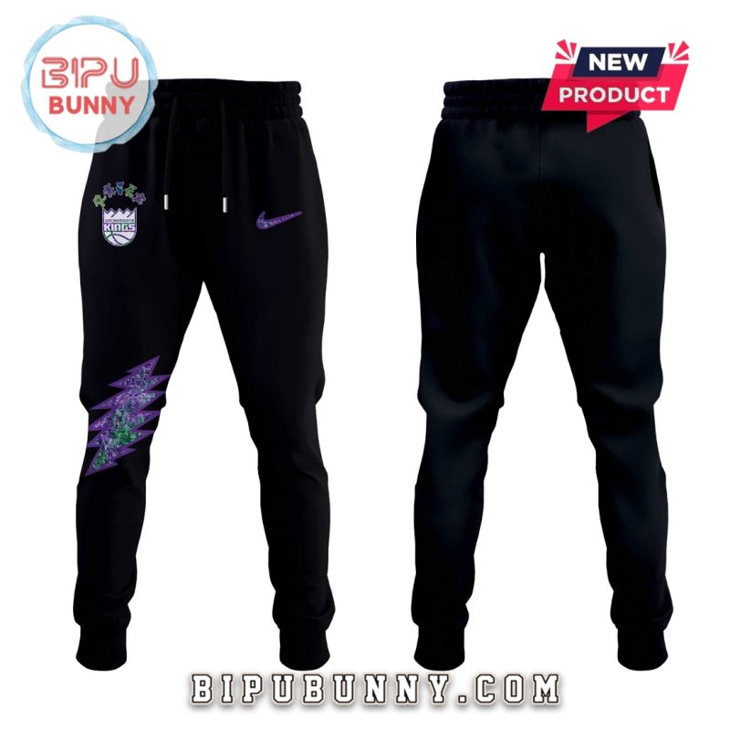 Sacramento Kings Grateful Dead Night Hoodie And Pants