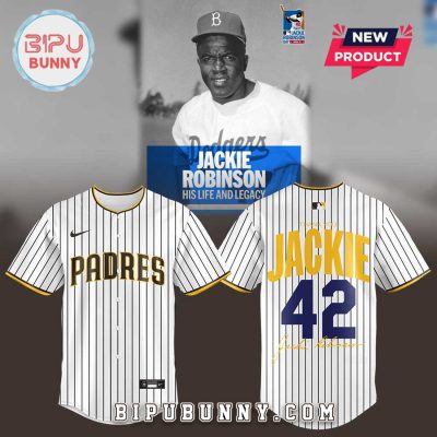 San Diego Padres 2025 Jackie Robinson Day Baseball Jersey