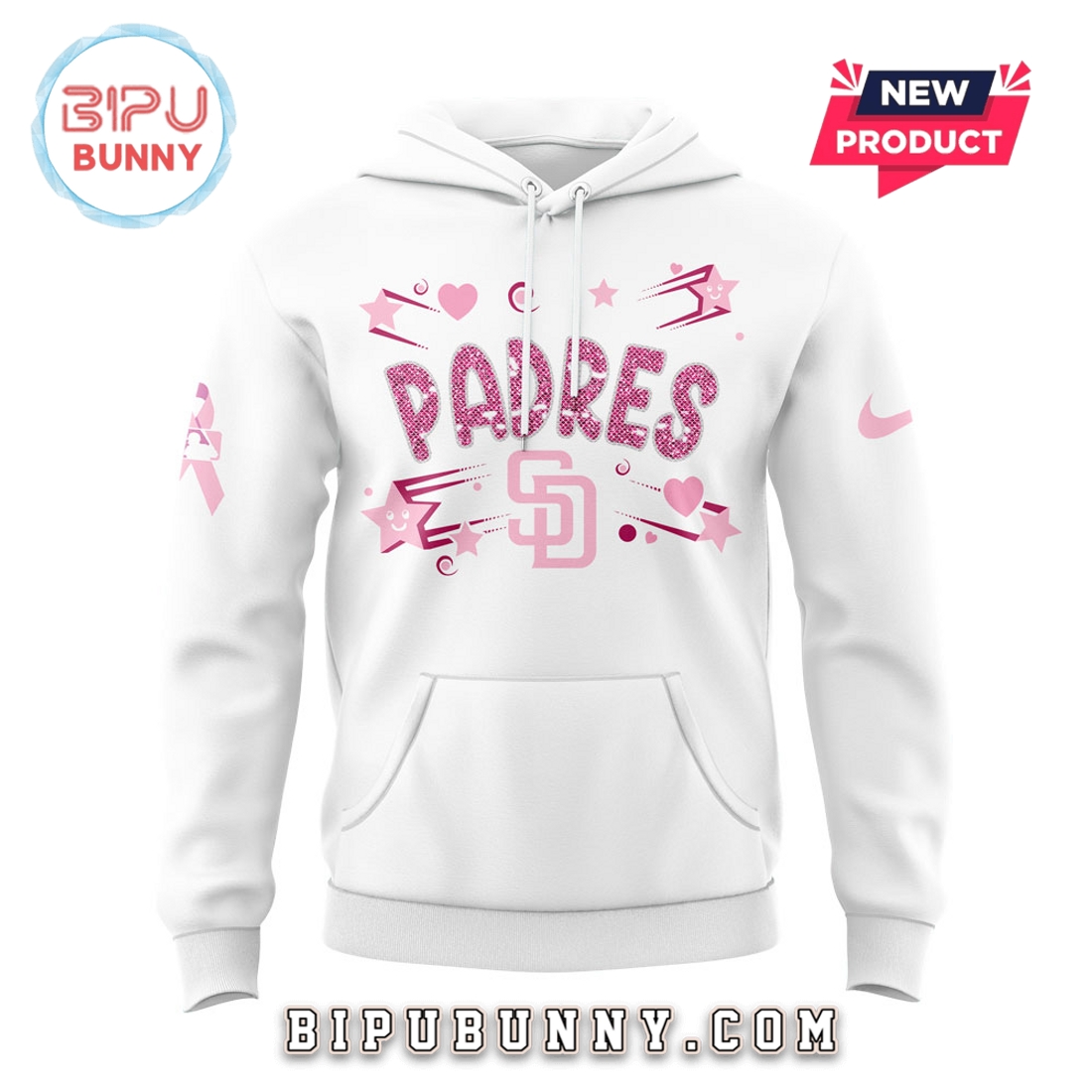 San Diego Padres Cancer Awareness Month Hoodie And Pants San Diego Padres Cancer Awareness Month Hoodie And Pants