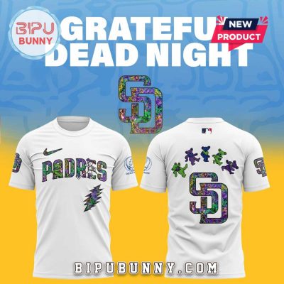 San Diego Padres Grateful Dead Night 2025 Hoodie