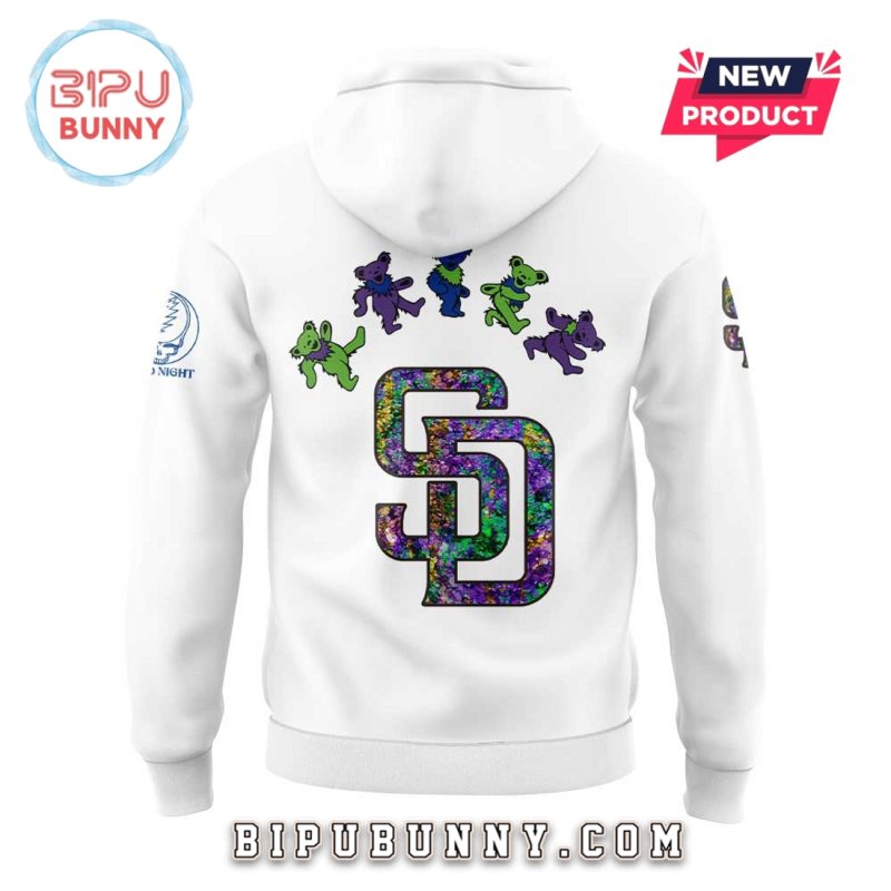 San Diego Padres Grateful Dead Night Hoodie And Pants