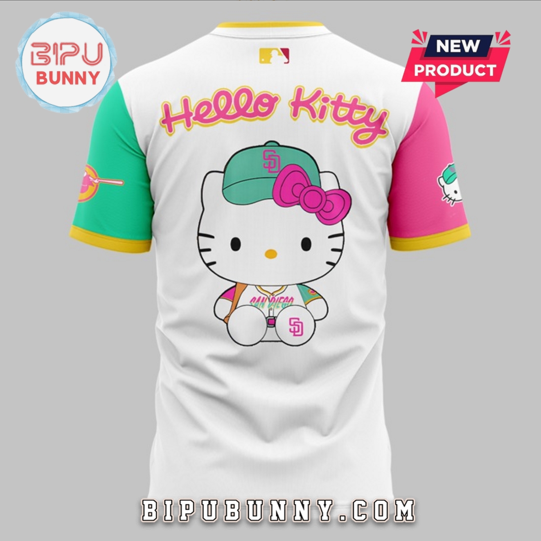 San Diego Padres MLB Hello Kitty Night Hoodie San Diego Padres MLB Hello Kitty Night Hoodie