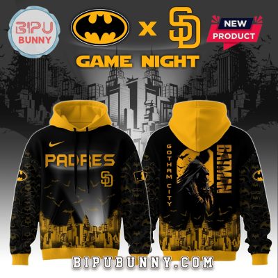 San Diego Padres MLB x Batman Game Night Hoodie And Pants