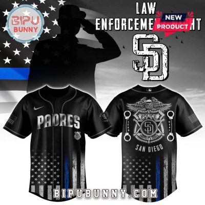 San Diego Padres MLB x Law Enforcement Night Baseball Jersey